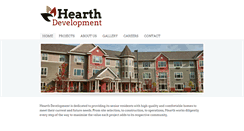 Desktop Screenshot of hearthdevelopment.com